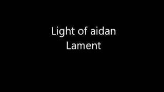 light of aidan-lament chords