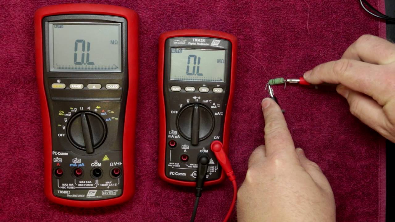 67 Toptronic TBM251 Multimeter Review - YouTube