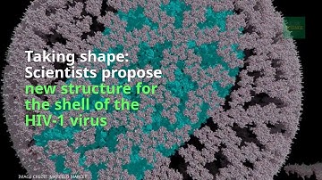 Taking shape: Scientists propose new structure for shell of HIV-1 virus
