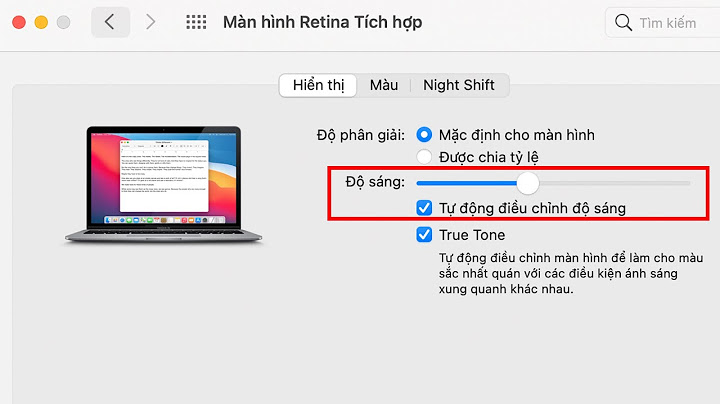 Cách bật sáng bàn phím Macbook