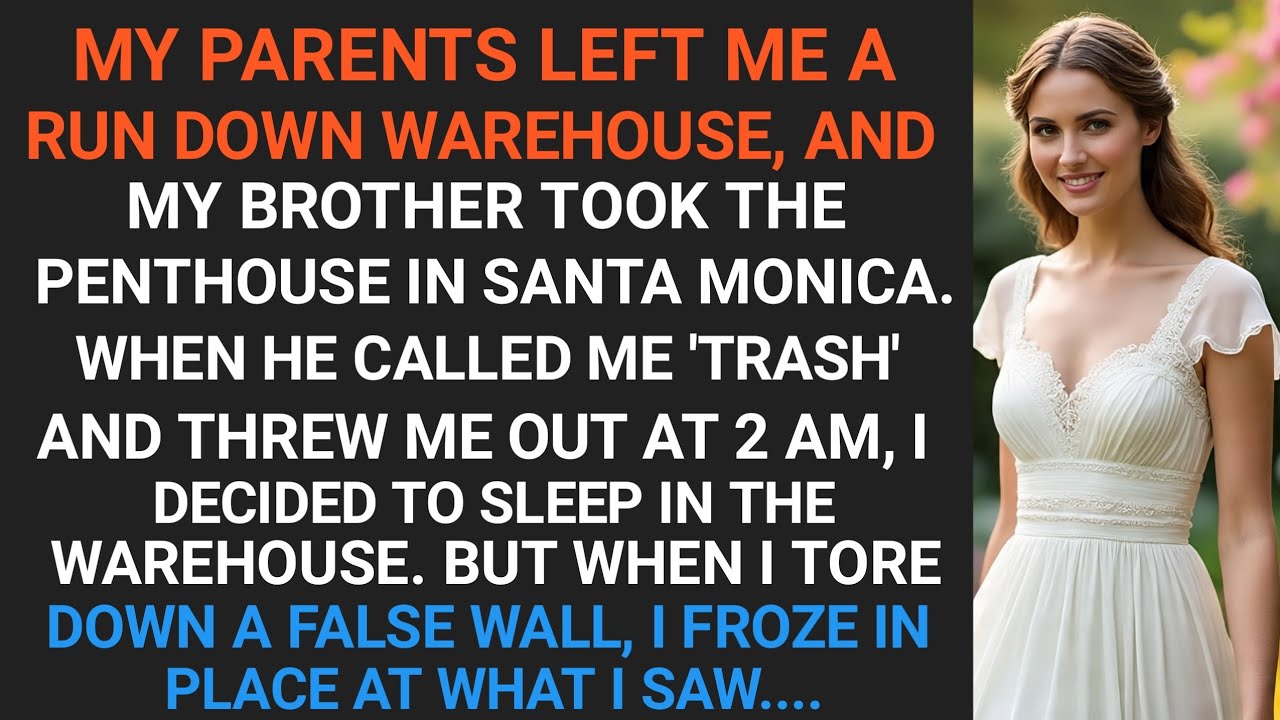 My Parents Left Me an Old Warehouse — But What I Found Inside Shocked Me