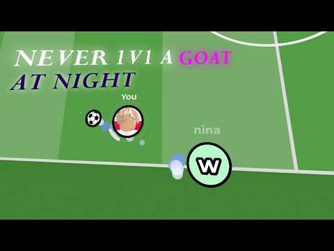 NEVER 1v1 a GOAT at night in Roblox Beatball