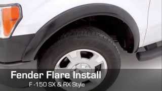 Lund Fender Flare RX SX Ford F-150 Installation