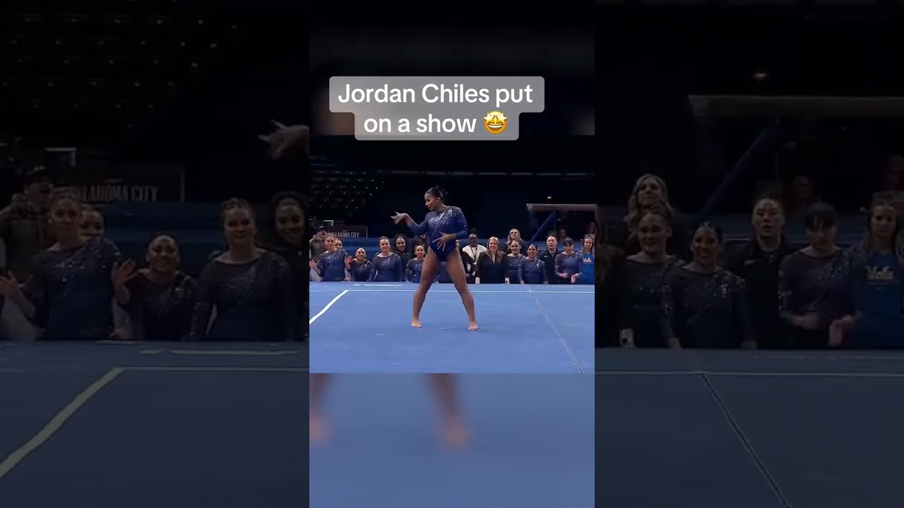 Jordan Chiles put on a show 👏