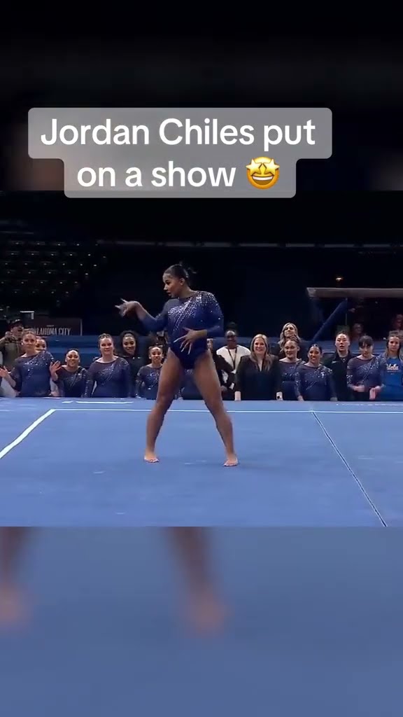Jordan Chiles put on a show ?