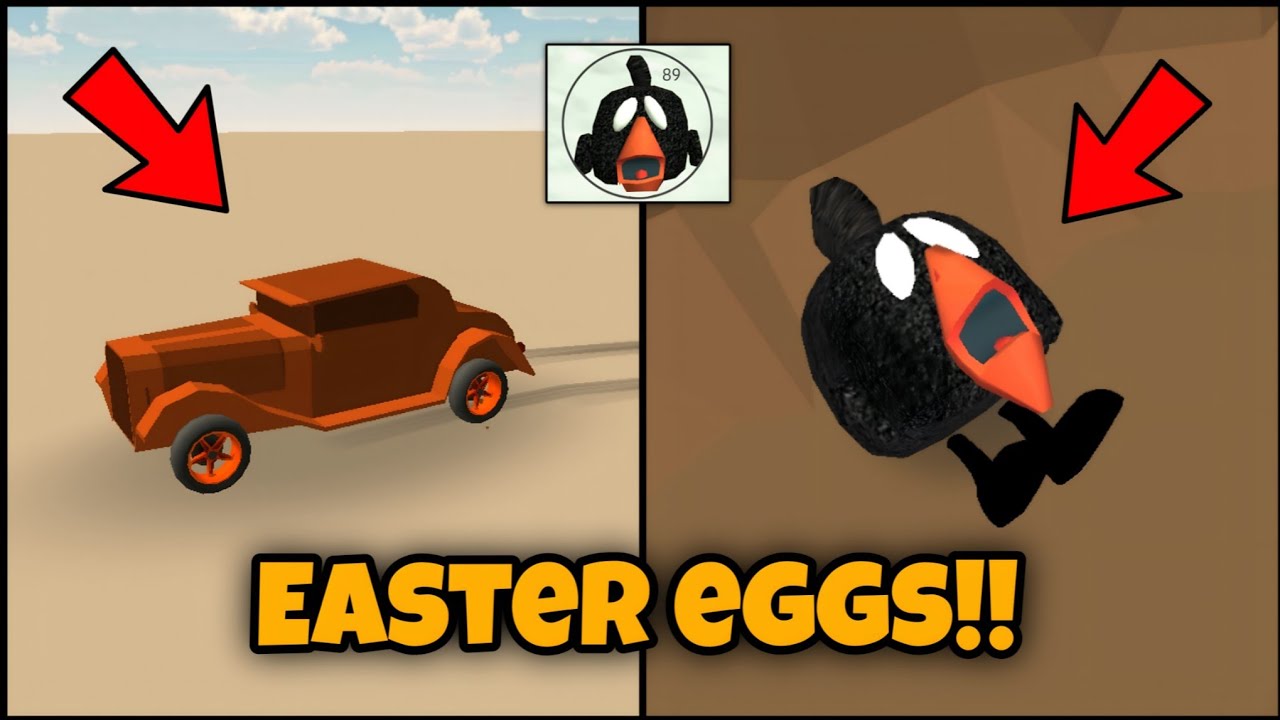 😱 NEW UPDATE 4.9.0 EASTER EGGS - NEW CAR AND TALL CHICKEN!!