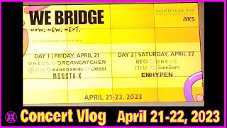 WE BRIDGE EXPO in LAS VEGAS Concert Vlog | April 21-22, 2023