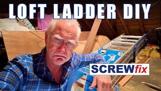 How to Install a MacAllister 3-Piece Loft Ladder (EN 14975) & Refit Loft Hatch