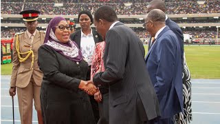 HOW AFRICAN PRESIDENTS ARRIVED AT KASARANI STADIUM FOR RUTO'S SWEARING-IN CEREMONY!!