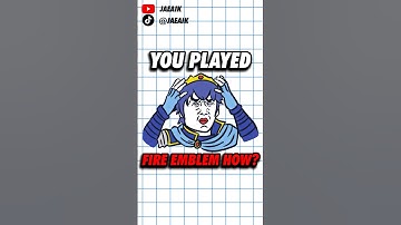 The First Time I Played Fire Emblem Was a Disaster #jaeaik #fireemblem #fe #feh #fe7