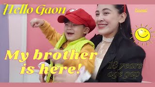 WHEN YOU HAVE A KOREAN FILIPINO LITTLE BROTHER| Gaon is Here| Noona?