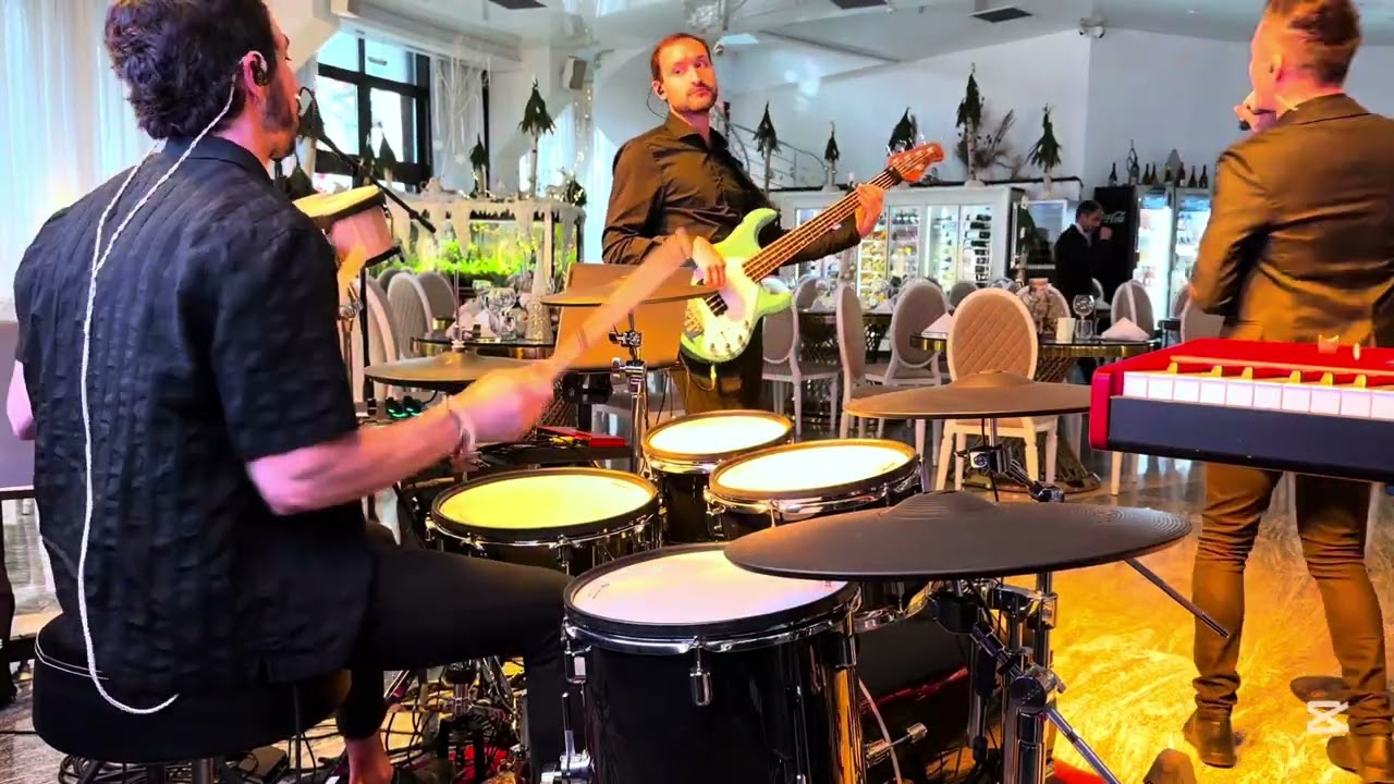 All night long - Lionel Richie - drum cam