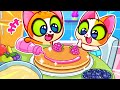 Breakfast is ready—come enjoy a super-delicious start to the day!🥞🍳SUBSCRIBE for Kids Stories♥️