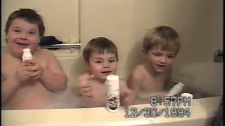 3 Boys in Tub