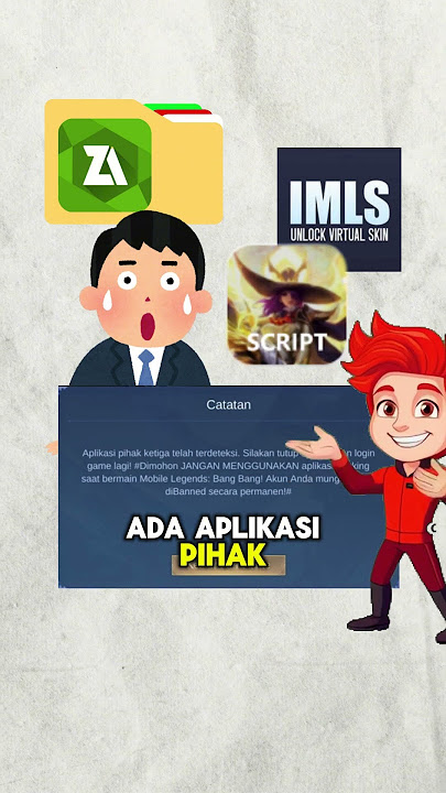 Bagaimana Script Skin Mobile Legends berfungsi dan gak bisa dilihat orang lain #mlbb #skinmlbb