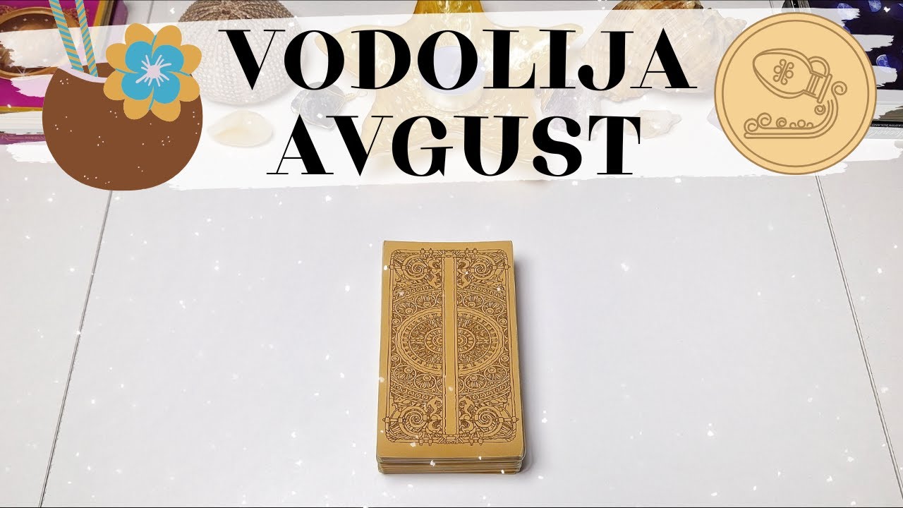 VODOLIJA ♒️ Samo smireno!🥥🍦⛱️ Tarot prognoza za avgust 2025. Kolektivno tarot čitanje🔮