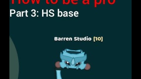 High Score Base - How to be a pro part 3 Starve.io
