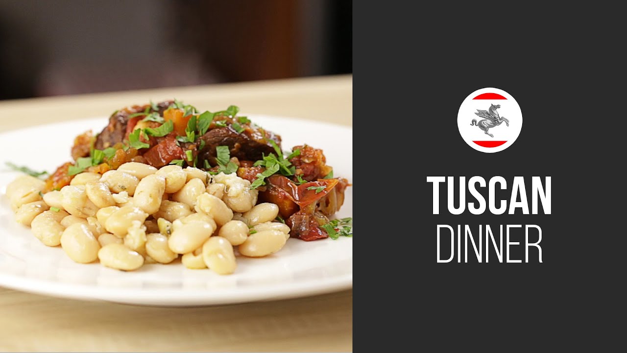 Tuscan Beans with Garlic and Sage || Around the World: Tuscan Dinner || Gastrolab