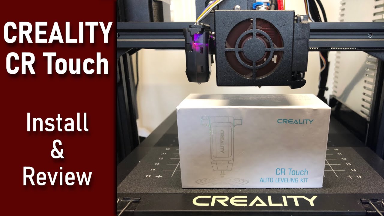 CREALITY CR Touch Installation and First Impressions/Review 