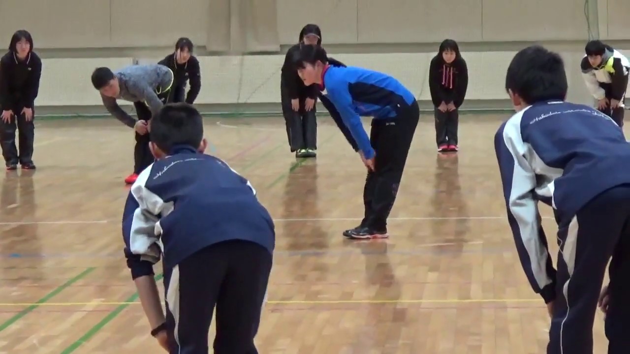 ソフトテニス講習会 吉田栞里選手 Yonex による練習前のアップ 静的ストレッチ Youtube ソフトテニス講習会 吉田栞里選手 Yonex による練習前のアップ 静的ストレッチ Youtube