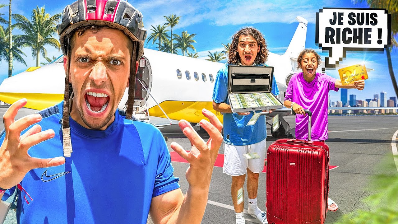 ON ÉCHANGE NOS CARTES BLEUES PENDANT 24H ! ( on a pété les plombs 🥵)