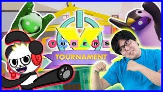 GANG BEASTS Tournament Ep 3 Let's Play with Sean Vs Combo Panda