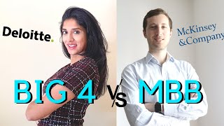 Big 4 vs MBB Comparison ft @FirmLearning | Differences between Big 3 vs Big 4 consulting