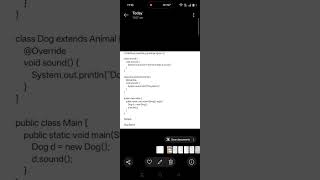 Method Overriding#A small example JAVA program