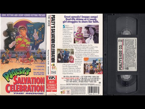 Psalty's Salvation Celebration (1992) VHS 60fps