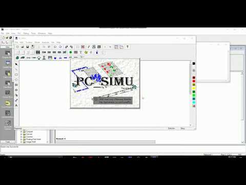 PLC S7 200 | PC Simu | Simulation of lights Turn ON and OFF