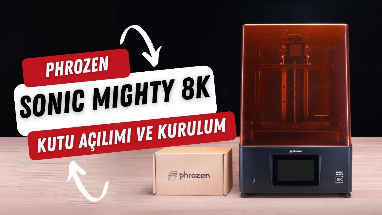 Phrozen Sonic Mighty 8K MSLA 3D Yazıcı