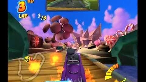 Crash Tag Team Racing Track And The Beanstalk