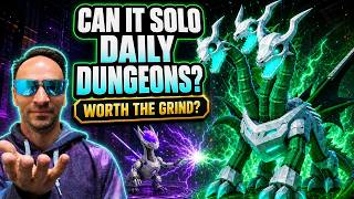 I FINALLY Evolved Necro Hydra Tortelloni! Can It Solo Daily Dungeons | Catch A Monster Roblox