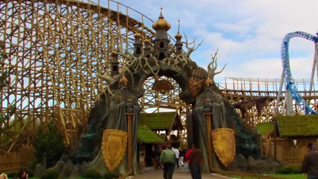 Europa Park Wodan Timburcoaster Onride 12 Hd Youtube