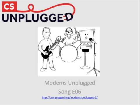 CS Unplugged Modems activity E06
