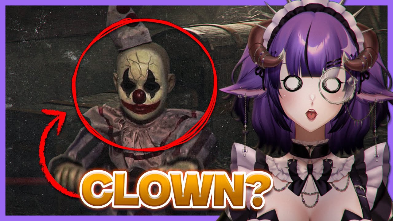Реакция VTuber на СТРАШНЫХ КЛОУНОВ С ПРИЗРАКАМИ