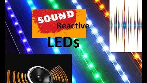 Sound Reactive LED Strip DIY Part 1 Full how to video