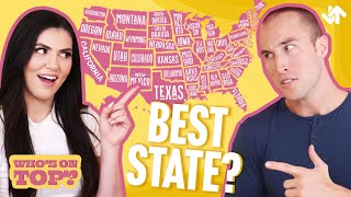 Ranking The BEST and WORST States in America | Who's On Top?