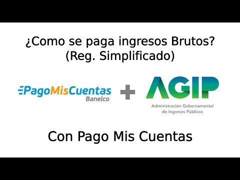 ¿Cómo pago Ingresos Brutos (Reg. Simplif.) con Pago mis Cuentas?