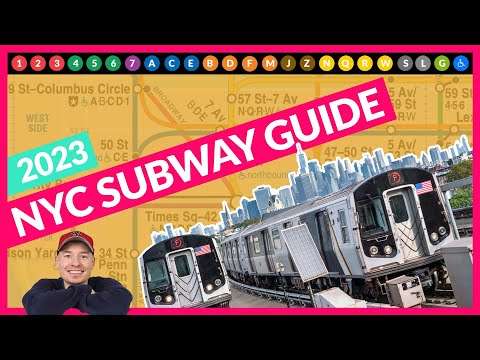 Video: Wie man sich in NYC fortbewegt, ohne die U-Bahn zu benutzen