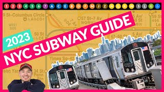 Der NYC Subway Guide 🔴 🟡 🔵  Alles zur Metro, Map &amp; Tipps 2024