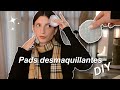 Cómo hacer PADS DESMAQUILLANTES REUTILIZABLES *2 maneras