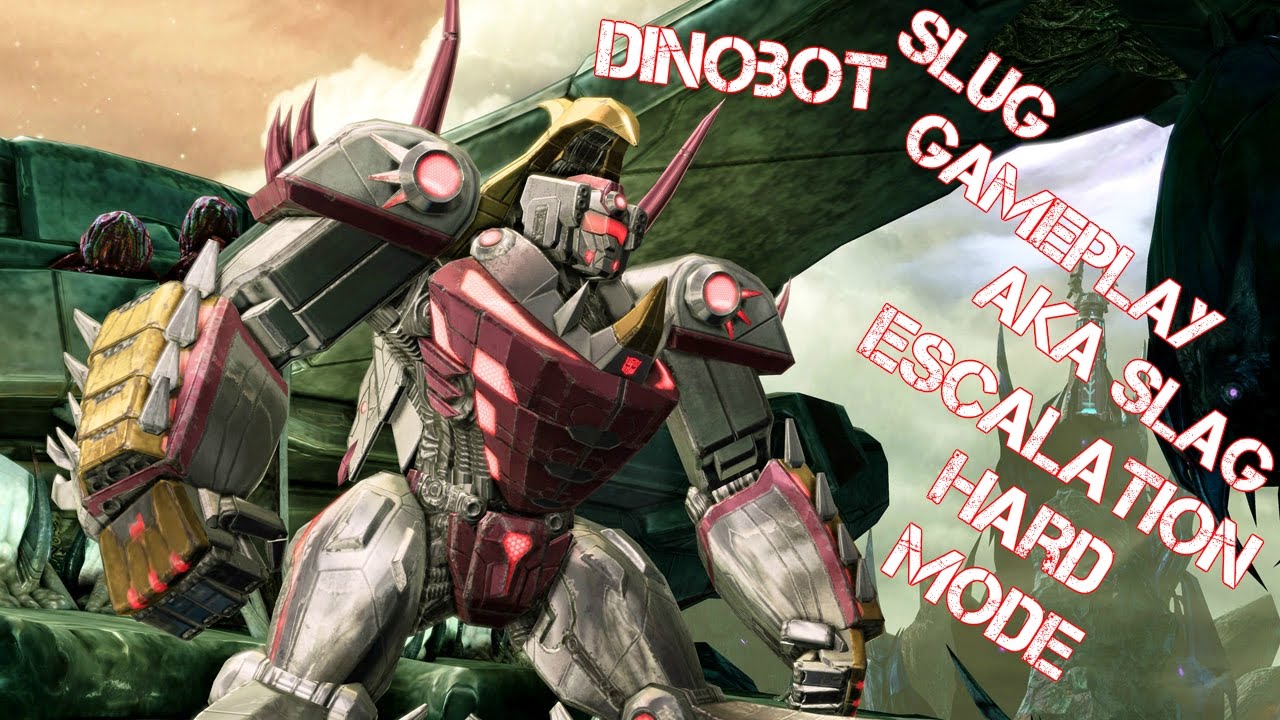 Transformers ROTDS Escalation (Dinobot Slug aka Slag) Gameplay - YouTube