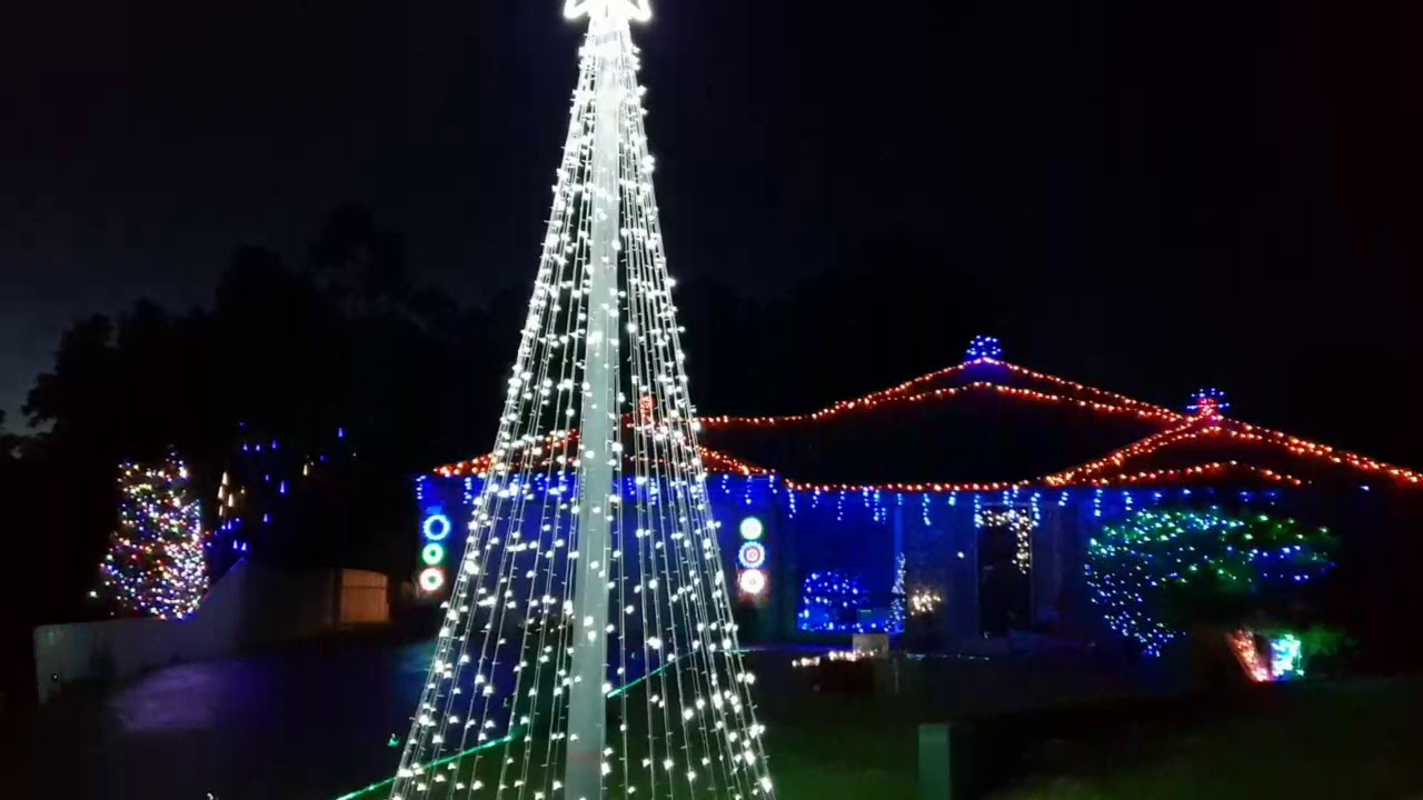 Christmas lights display/2018 Australia YouTube