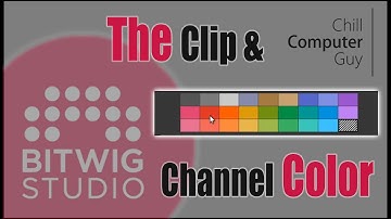 Bitwig Quick Tips: Clip & Channel Color