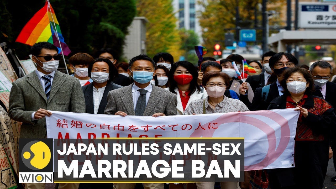 Blow to LGBTQ rights: Japan rules same-sex marriage ban constitutional |  English News | WION - YouTube