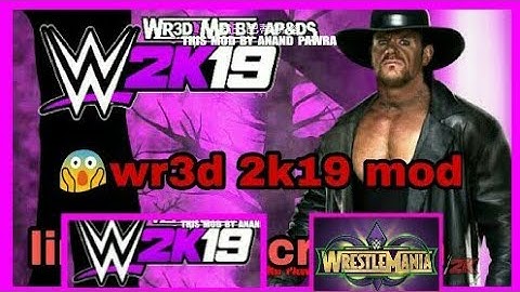 New WR3D mod Download ⬇ 2K19: Roman Reigns vs. Kane: Raw April 9,2018: WWE