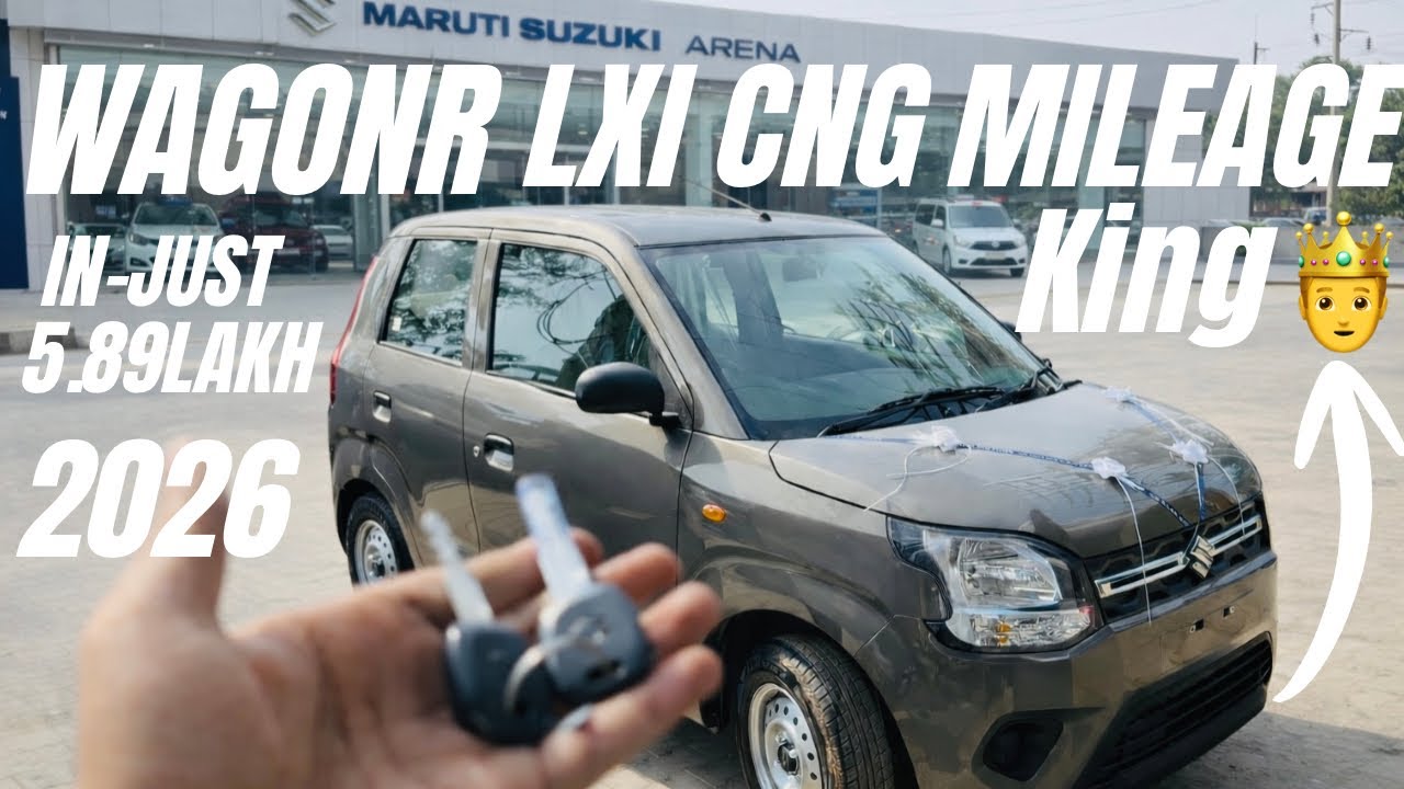 •“WagonR LXi CNG—Kya Yeh Sahi Choice Hai 2026 Me?”|#automobile #wagnor#maruti #viral #tahirgarage