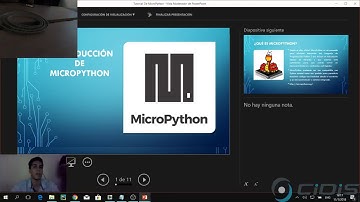 Charla "Creando aplicaciones en micropython para los módulos esp8266"