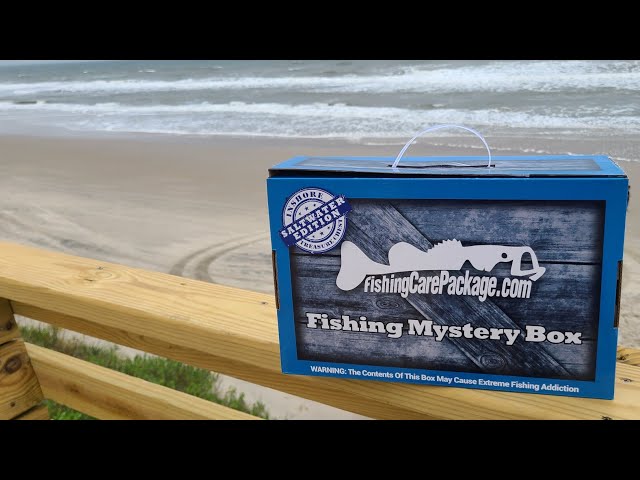 Fishing Care Package Unboxing at OBX 